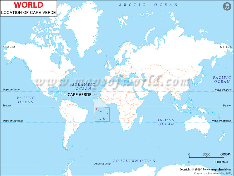 cape-verde-location-map